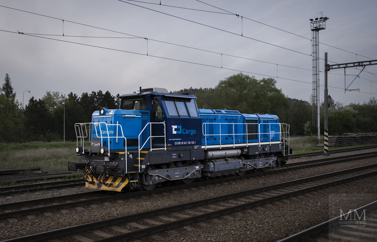 Locomotive 742 732-1 CD Cargo.