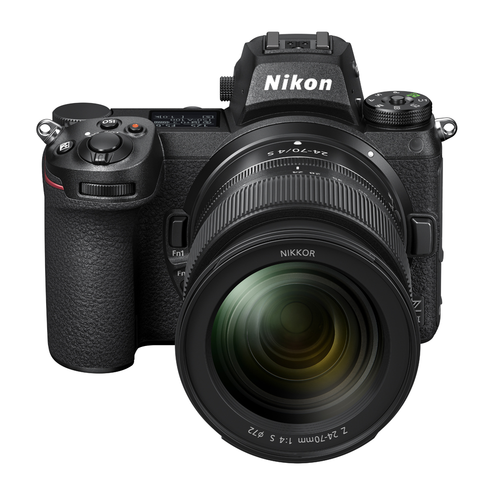 Nikon Z7II s objektivem Nikkor Z 24 - 70 mm 1:4 S.