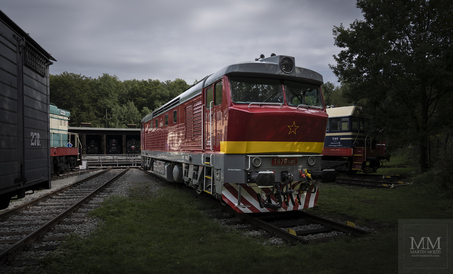 Lokomotiva T 478.1148 (751 148-8).