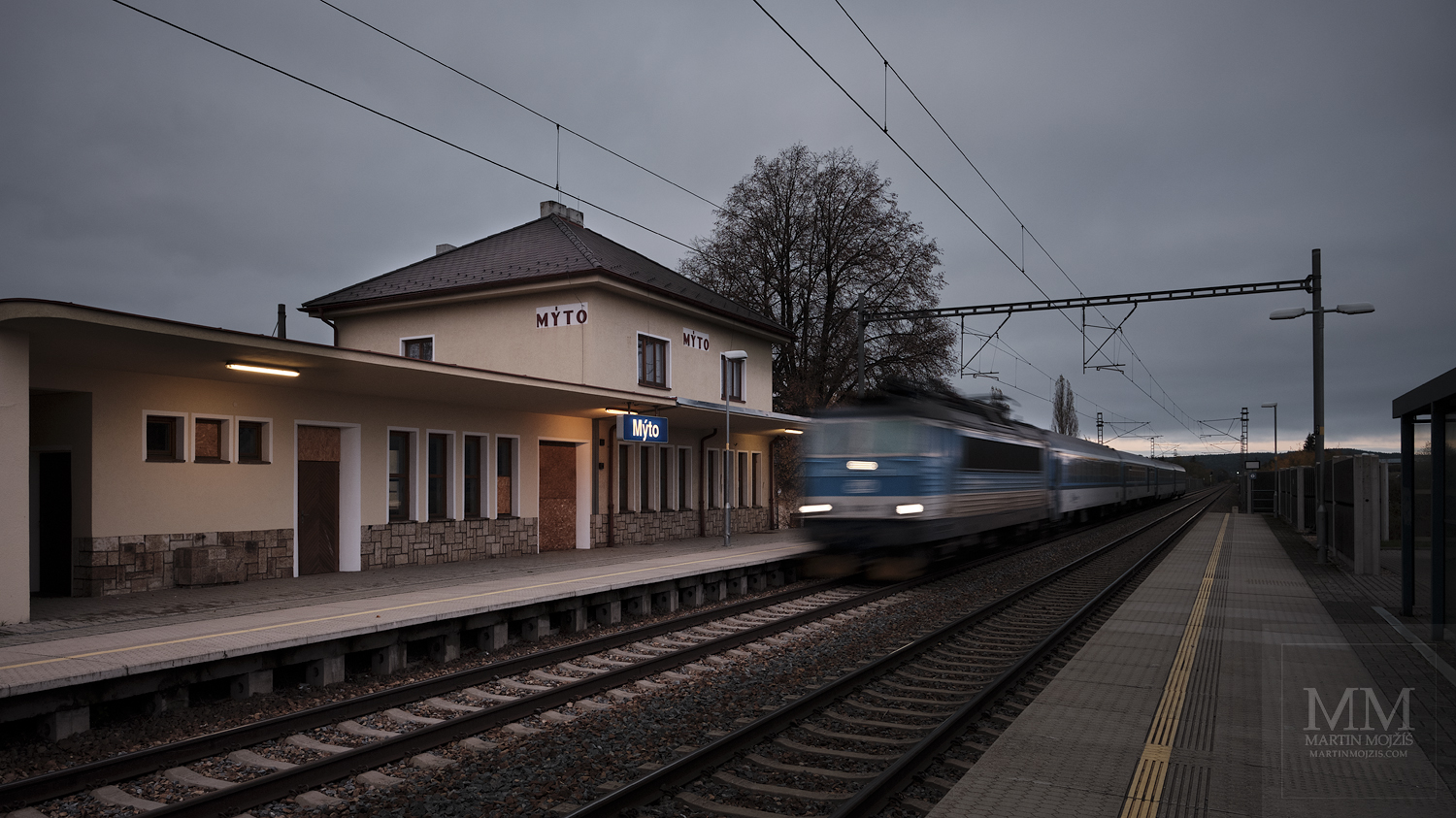 Photographic report from railway station Myto by Martin Mojzis.