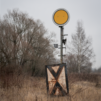 Mechanical railway signalization. Title photograph of the gallery Diaries XXXI.
