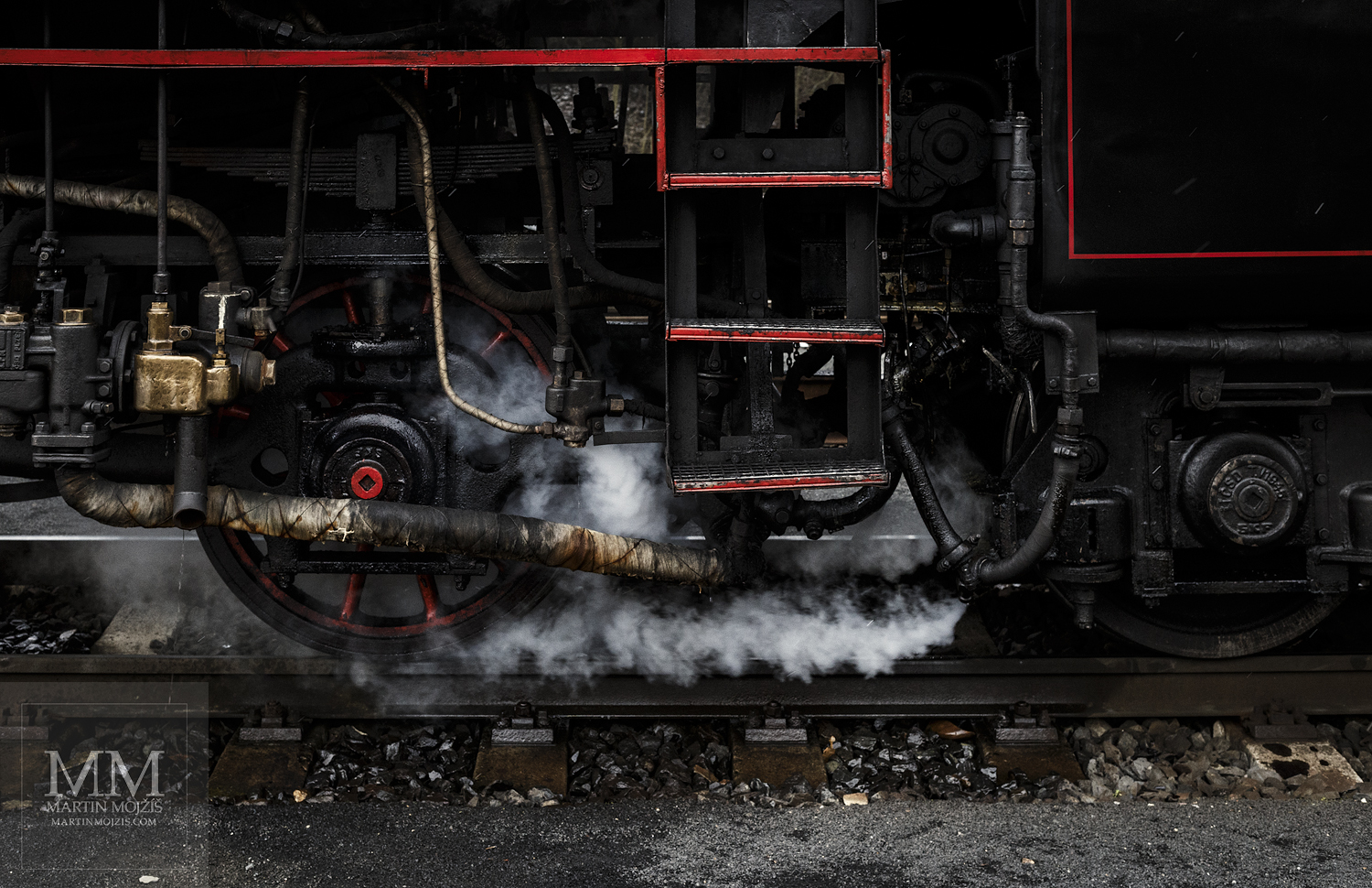 Fine Art photograph of the steam locomotive 475.179 Noblewoman. Martin Mojzis.