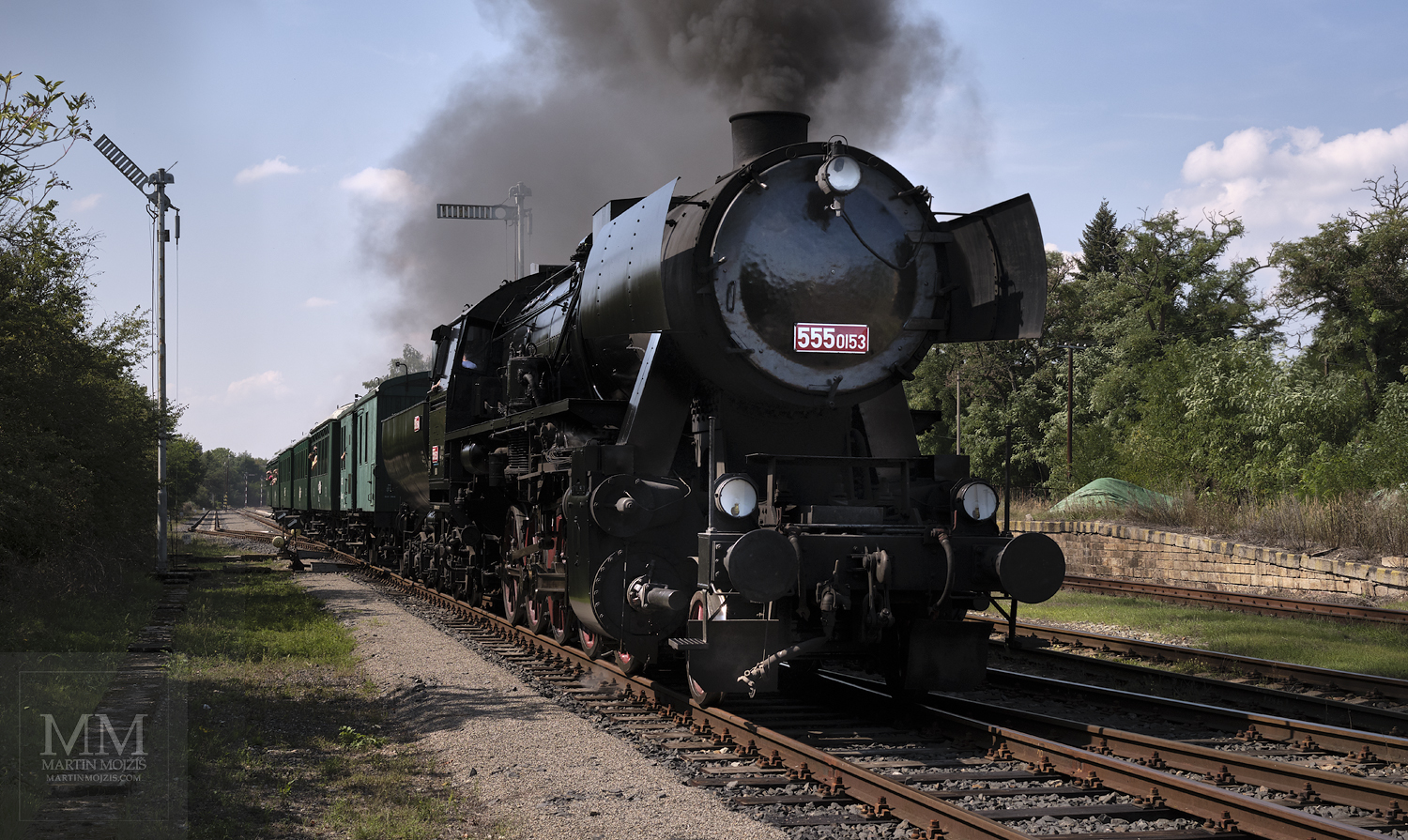 Fine Art photograph of the steam locomotive. Martin Mojzis.