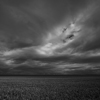 IN THE SILENT AFTERNOON. Large format Fine Art photograph of dramatic landscape. Martin Mojzis.