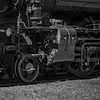 Back and white fine-art photograph of steam locomotive. Martin Mojzis.