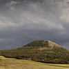 Oblik mountain in Ceske stredohori.