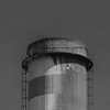 The top of the chimney of the Prunerov I power plant, now demolished.